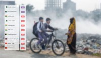 বায়ু দূষণের সূচকে বিশ্বে দ্বিতীয় ঢাকা