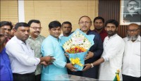 পরিষদের নবনির্বাচিত চেয়ারম্যানের সৌজন্য সাক্ষাৎ