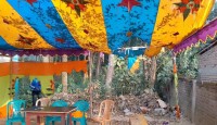 একই এলাকায় নৌকা ও স্বতন্ত্র প্রার্থীর নির্বাচনী ক্যাম্পে আগুন
