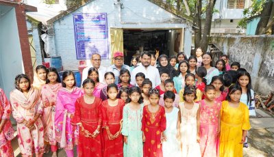 এতিম, অসহায় ও সুবিধাবঞ্চিত শিশুদের সাথে ঈদ উদযাপন ও আনন্দ ভাগাভাগি করলেন রাসিক প্রশাসক