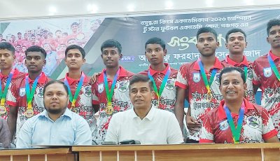 খেলাধূলাই পারে তরুণদের মাদক থেকে দূরে রাখতে : পানিসম্পদ প্রতিমন্ত্রী