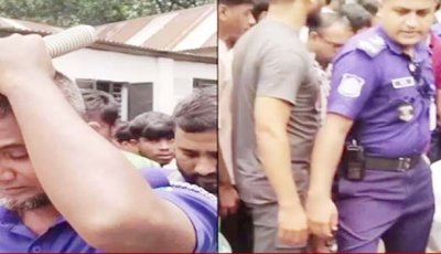 পুলিশ সদস্য মরদেহ উদ্ধার করতে গিয়ে দেখলেন নিহত শিশু তারই ছেলে
