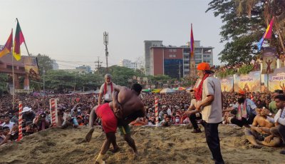 জব্বারের বলীখেলায় আবারও চ্যাম্পিয়ন বাঘা শরীফ