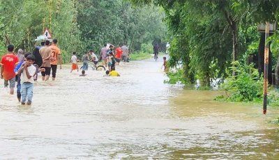 বন্যার পানি নামছে, ক্ষতিগ্রস্ত ২ লাখ ৩৩ হাজার মানুষ