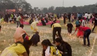 নড়াইলে লাখো প্রদীপ প্রজ্জ্বলন করে ভাষা শহীদদের স্মরণে