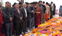 রাঙামাটিতে বিভিন্ন ভাষাভাষির মানুষের শহীদদের প্রতি শ্রদ্ধা নিবেদন