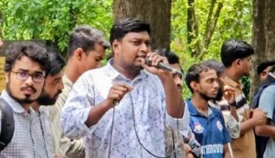 রাকসু ভবনে শিক্ষার্থীদের রগ কাটা হয়,আছে অস্ত্রের কারখানাও॥ রাবি ছাত্রদল নেতা হিমেল