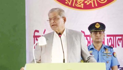 গণতন্ত্র পেয়েছি, গণতন্ত্রকে রক্ষা করাটাই এখন সবচেয়ে বড় কাজ : রাষ্ট্রপতি