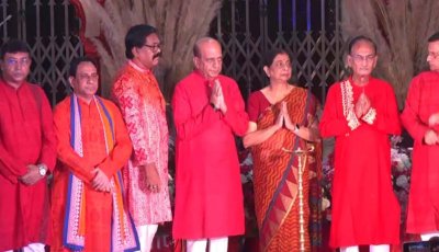 দুই বাংলার সনাতন ধর্মাবলম্বীদের মহালয়ার শুভেচ্ছা দীনেশ ত্রিবেদীর