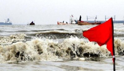 উপকূলে ঝড়ো হাওয়ার শঙ্কা , সমুদ্রবন্দরে ৩ নম্বর সতর্ক সংকেত