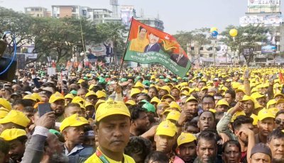 বিএনপির প্রথম নির্বাচনী সমাবেশ॥ সিলেট মাদরাসা মাঠ কানায় কানায় পূর্ণ