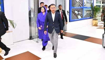 যুক্তরাষ্ট্রের পথে প্রধানমন্ত্রী তারেক রহমান
