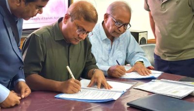 পেশাদার সাংবাদিকতা গড়ে তুলতে রাবির গণযোগাযোগ বিভাগের সাথে সোনারদেশের সমঝতা স্বাক্ষর