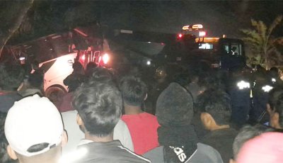 মাদারীপুরে বাসচাপায় নিহতের সংখ্যা বেড়ে ৭