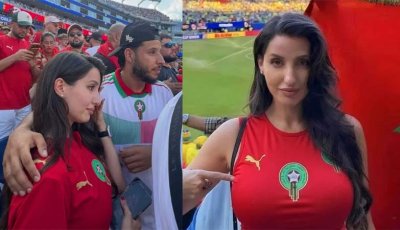 মরক্কোর বিদায়ে ভিডিও বার্তায় আবেগপ্রবণ নোরা ফাতেহি