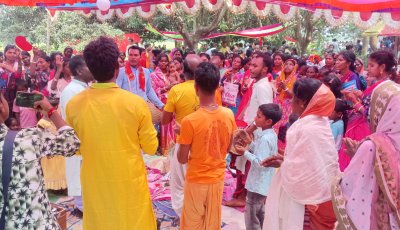 চাঁপাইনবাবগঞ্জে শ্রীশ্রী রঘুনাথ পূজা অনুষ্ঠিত