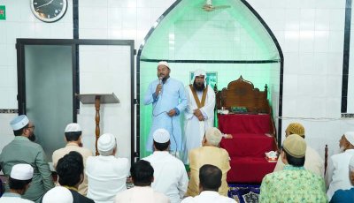 ধর্মীয় প্রতিষ্ঠানের উন্নয়নে কাজ অব্যাহত রেখেছিঃ রাসিক প্রশাসক