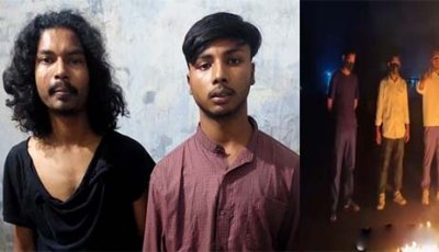 সড়কে টায়ার জ্বালিয়ে ছাত্রলীগের বিক্ষোভ: দুই কর্মীকে মারধর করে পুলিশে দিল ছাত্রদল