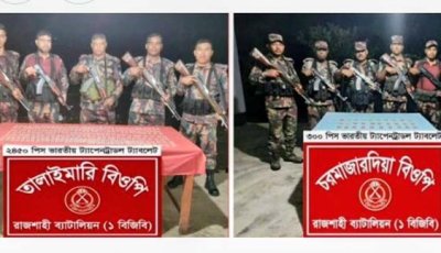 রাজশাহী সীমান্তে ২৭৫০ পিস ভারতীয় মাদক জব্দ