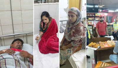 দিনাজপুরে টেস্টি ট্রিটের খাবার খেয়ে হাসপাতালে অর্ধশতাধিক