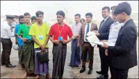 মিয়ানমার থেকে দেশে ফিরলেন ১৭৩ বাংলাদেশি