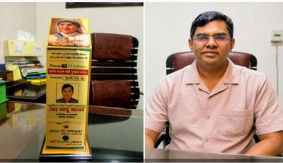 মাদার তেরেসা শান্তি পুরস্কার-২০২৬ পেলেন দৈনিক সমাচারের সম্পাদক আবু তালেব