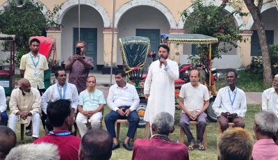 রাজশাহীতে অটোরিক্সা চালকদের সাথে রাসিক প্রশাসকের মতবিনিময়
