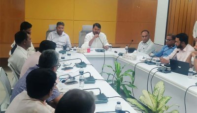 বিএমডিএফ আর্থিক সহায়তায় রাসিকের প্রস্তাবিত প্রকল্পের  সম্ভাব্যতা যাচাই বিষয়ক মতবিনিময় সভা অনুষ্ঠিত