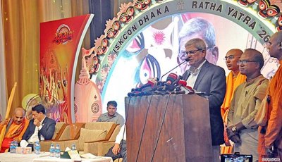 সব ধর্মের মানুষের উন্নয়নেই কাজ করছে সরকার: মির্জা ফখরুল