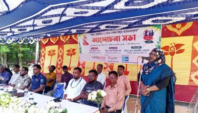 পত্নীতলায় মাদক, বাল্যবিবাহ ও নৈতিক অবক্ষয় রোধে সচেতনতামূলক সভা