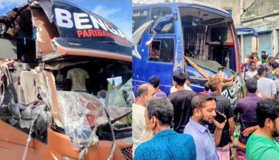 দিনের শুরুতেই পৃথক দুই সড়ক দুর্ঘটনায় নিহত ১৬,আহত ২০
