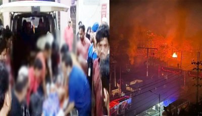 কক্সবাজারে এলপিজি গ্যাস পাম্পে ভয়াবহ অগ্নিকাণ্ড, ১০ জন দগ্ধ