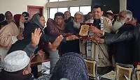 বদলগাছীতে বীর মুক্তিযোদ্ধাদের পক্ষে নব নির্বাচিত সংসদ সদস্যকে সংবর্ধনা