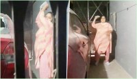 রাত ৩টায় প্রতিবেশীর বাড়িতে ঢুকে গাড়ি ভাঙলেন স্কুল শিক্ষিকা