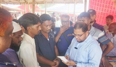 বোদায় অবৈধ সার মজুদ করে অতিরিক্ত দামে বিক্রির অভিযোগে ব্যবসায়ীকে ১০ হাজার টাকা জরিমানা