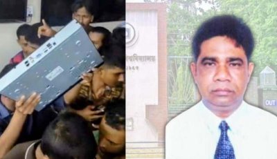 রাবিতে সাংবাদিকদের  হামলার সিসিটিভি ফুটেজ মুছে ফেলার অভিযোগ