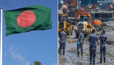 বড় সহায়তা নিয়ে নেপালের পাশে বাংলাদেশ