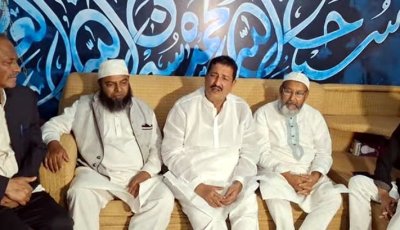 নিজ আসনের পরাজিত প্রার্থীর বাসায় ভূমিমন্ত্রী