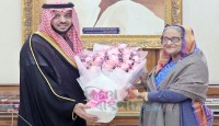 এবার গণভবনে এল সৌদি থেকে যুবরাজ সালমানের অভিনন্দন বার্তা