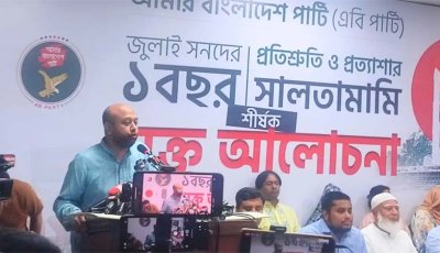 গণভোটেই রাজনৈতিক প্রশ্নের মীমাংসা হয়েছে, সংবিধানে নয় : ব্যারিস্টার ফুয়াদ