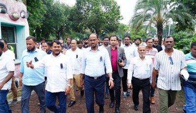 শহীদ জিয়া শিশু পার্ক আধুনিকায়নের লক্ষ্যে পরিদর্শনে  করলেন মৎস্য ও প্রাণিসম্পদ মন্ত্রণালয়ের প্রতিমন্ত্রী