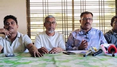 রাজশাহী জেলার ট্রাক ট্রাঙ্ক লরি কাভার্ডভ্যান শ্রমিক ইউনিয়নের মেয়াদের আগেই নির্বাচনের দাবি একাংশের