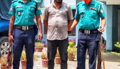 ডায়াগনস্টিক সেন্টারের সিকিউরিটি গার্ডকে মারধর ও গলায় ছুরি ধরে হত্যার হুমকি,আটক ১