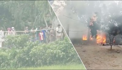 গোপালপুরে ১৪৪ ধারা উপেক্ষা করে হামলা-ভাঙচুর, ঘরবাড়িতে আগুন