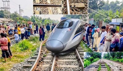 নড়বড়ে রেললাইনেই উচ্চগতির ট্রেনের স্বপ্ন ॥ পূর্ব-পশ্চিম দুই অঞ্চলে ট্র্যাকের দুরবস্থা