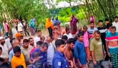 রাজশাহীর মোহনপুরে মাকে  কুপিয়ে হত্যা, বাবাও গুরুতর আহত