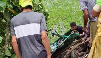 সিএনজি-কাভার্ড ভ্যানের সংঘর্ষ, নিহত বেড়ে ৩