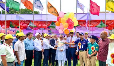 দ্রুত দেশ ও জাতীর সুনাম ও মর্যাদা বয়ে আনতে খেলাধুলার বিকল্প নাই: এমপি মিলন