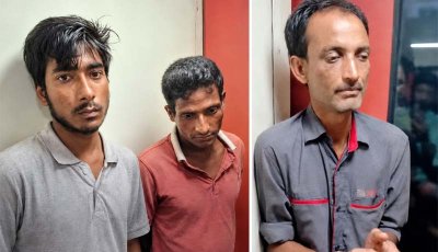 রাবি রেলস্টেশনে পাথর নিক্ষেপঃ আটক ৩