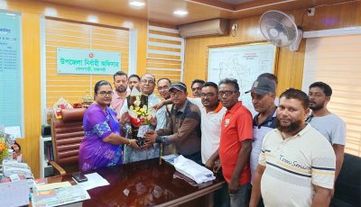 গোদাগাড়ীতে নবাগত ইউএনও ইসরাত জাহানের সাথে উপজেলা যুবদলের সৌজন্য সাক্ষাৎ ও মতবিনিময়